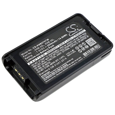 Bsc Preferred Kenwood TK-2148 TK-2160 TK-2168 TK-2170 TK-2173 TK-31 Two Way Radio Repl. Battery CS-KNB570TW